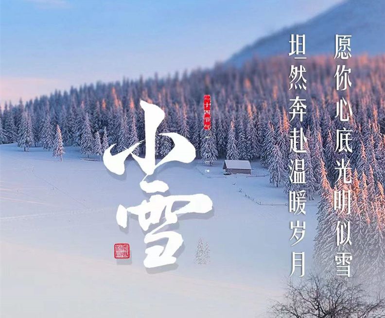 初心如雪见天地静待寒区万物生